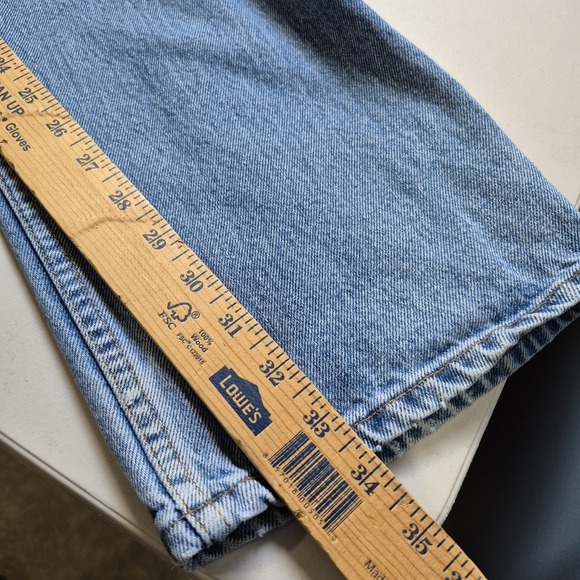 Vtg Levis 505 Jeans Mens 38x34 Straight Regular 100% Cotton Y2K 90s Classic - Picture 9 of 11